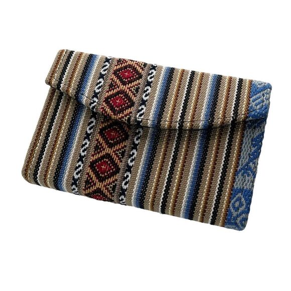Wallet Women's Tapestry Snap Closure, Interior Card Slots, Zip Card Compartment - Picture 1 of 7